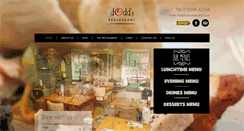 Desktop Screenshot of doddsrestaurant.co.uk